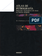 Atlas de Petrografía - Minerales formadores de rocas en lámina delgada - [W. S. MacKenzie, C. Gui