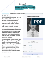 Biografi Soemitro Djojohadikoesoemo, Ekonom dan Politikus Indonesia