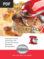 Kitchenaid Mixer KSM90 User Manual