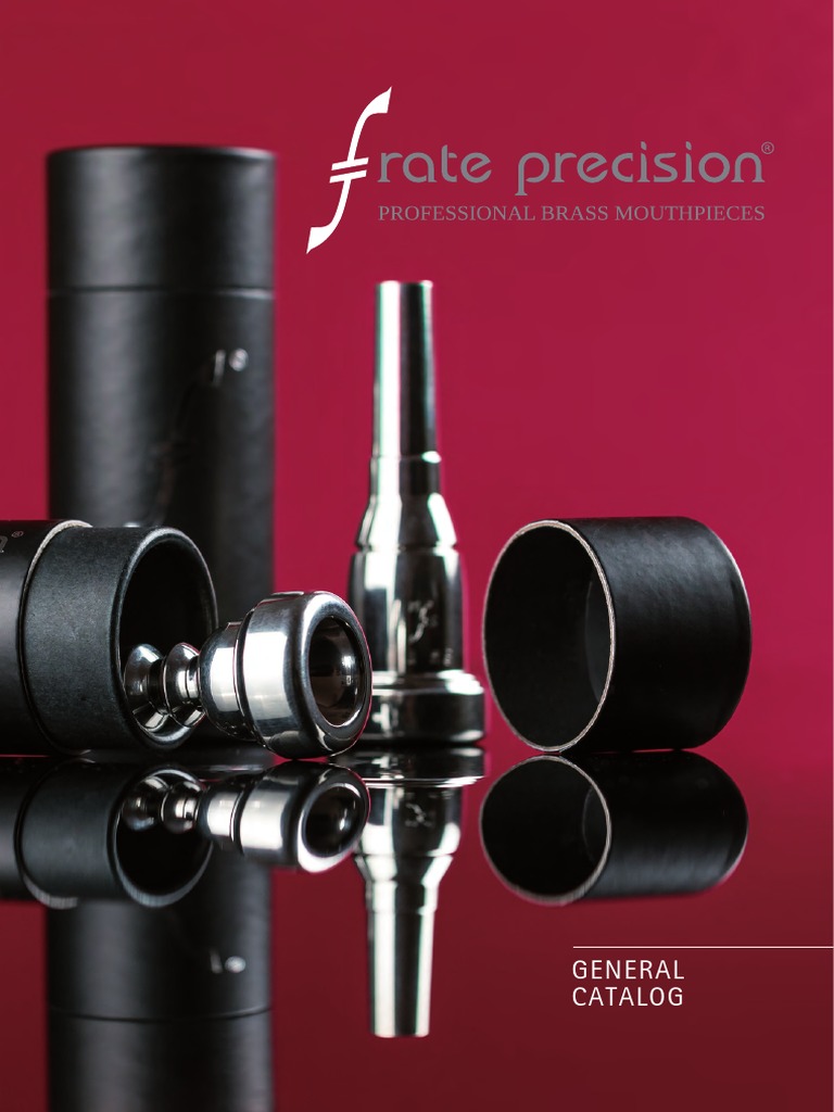Frate Precision 1D 3-105リムGP Frate Precision 1D 3-105 Trumpet Mouthpiece Rim GP Large