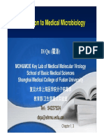 Introduction to Medical Microbiology: Di Qu (瞿涤)