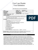 Neuropsych Eval Report Sample MTBI 2