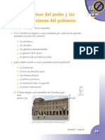 Sociales Las Ramas Del Poder y Las Instituciones Del Gobierno.