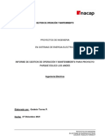 Trabajo N°3 - Informe de Gestion de Operacion y Mantenimiento - GTP - Rev0