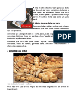 lista de alimentos low carb pdf pdf