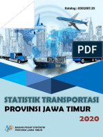 Statistik Transportasi Provinsi Jawa Timur 2020