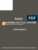 X-56 Rhino H.O.T.A.S. System: User Manual