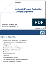 Oil and Gas Breakeven Analysis for Young Professionals