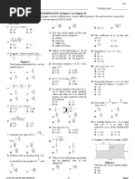 MID-YEAR EXAMINATION (Chapter 1 To Chapter 6) : One Answer From The Options A, B, C and D