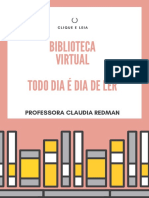 Biblioteca Virtual - Todo Dia É Dia de Ler