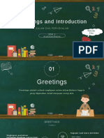 Materi B. Inggris - Greetings and Introduction