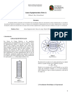 Líneas Equipotenciales Laboratorio Física