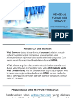 MENGENAL FUNGSI WEB BROWSER