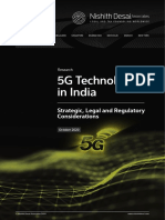 5G Technology in India: Strategic, Legal and Regulatory Considerations