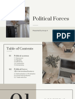 Political Forces: Presented by Group 4