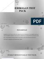 Pemeriksaan Test Pack