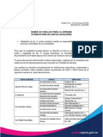 Centros de Votación en Juntas Auxiliares de Puebla