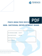 Pacs Analysis Document NDB - National Development Bank: RTC Reference Number: TSR-82771