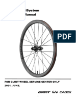 My22 Giant Wheelsystem Instruction Manual: For Giant Wheel Service Center Only 2021. June