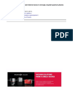 Rayleigh-Taylor Instability and Internal Waves in Strongly Coupled Quantum Plasma