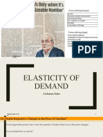 Demand Elasticity Slides