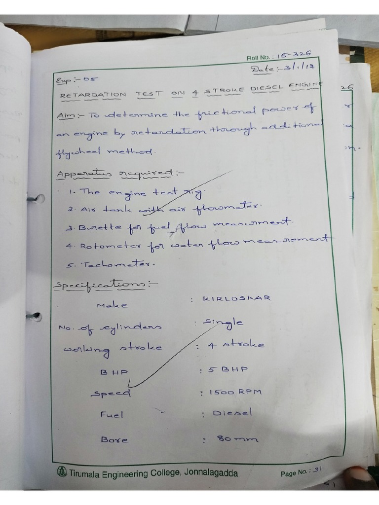 Retardation Test Lab Report PDF