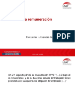 La Remuneración