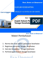 6-Aspek Hukum Perlindungan Tenaga Kesehatan