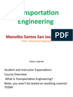 Introduction to transportation engineering (1)