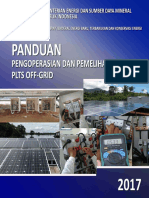 Buku Panduan Pengoperasian Dan Pemeliharaan PLTS Off-Grid