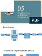 Bab V Penyusunan Alternatif Pemecahan Masalah