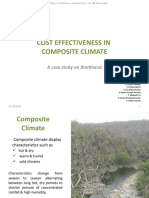 Cost Effectiveness in Composite Climate: A Case Study On Jharkhand