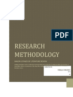 Research Methodology: Major 6 Stages of Literature Review