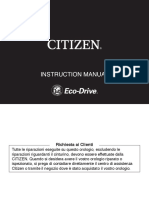 Libretto Istruzioni Citizen AS4050