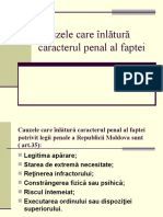 TEMA 9. Cauzele Care Înlătură Caracterul Penal Al Faptei