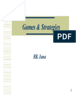 Session 15-16 - Games Strategies
