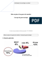 Mise en Place D'un Garrot de Membre - Concept Du Garrot Tactique