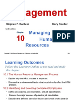 Management: Managing Human Resources