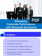 Managing Corporate Performance With Balanced Scorecard