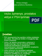 Vėžio Žymenys PSA.