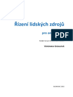 Gigalová Řízení Lidských Zdrojů Pro Andragogy I