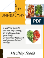 Food Healthy and Unhealthy