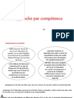 L'approche Par Compétence ANGE