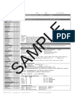 Sepsis Evaluation MedicalTemplate