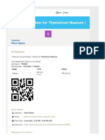Registered for Thamizhum Naanum Concert