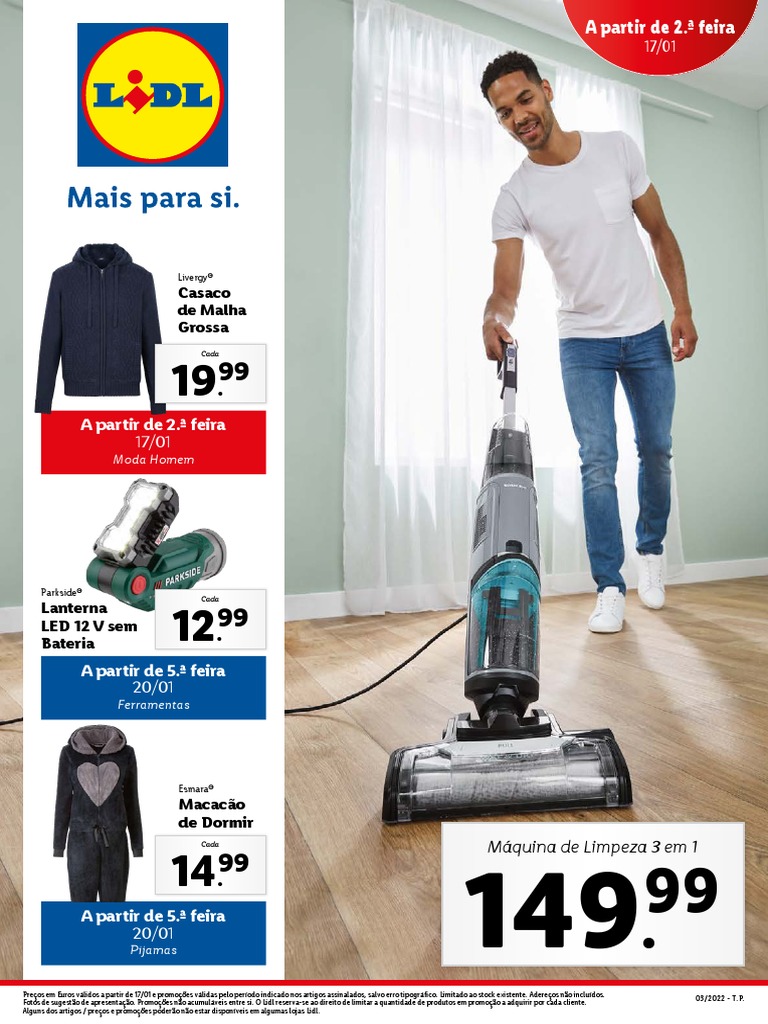 Promoção Parkside Calças de Trabalho 38 ao 48 em Lidl