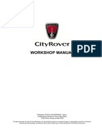 Cityrover Workshop Manual