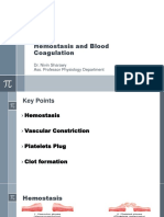 Hemostasis and Blood Coagulation