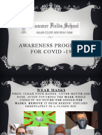 Awareness Program For Covid - 19