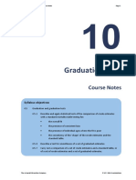 Graduation Tests - Course Notes